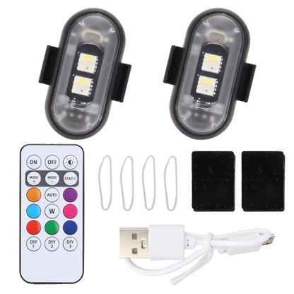 Wireless LED Strobe Lights with Remote Control