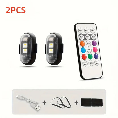 Wireless LED Strobe Lights with Remote Control