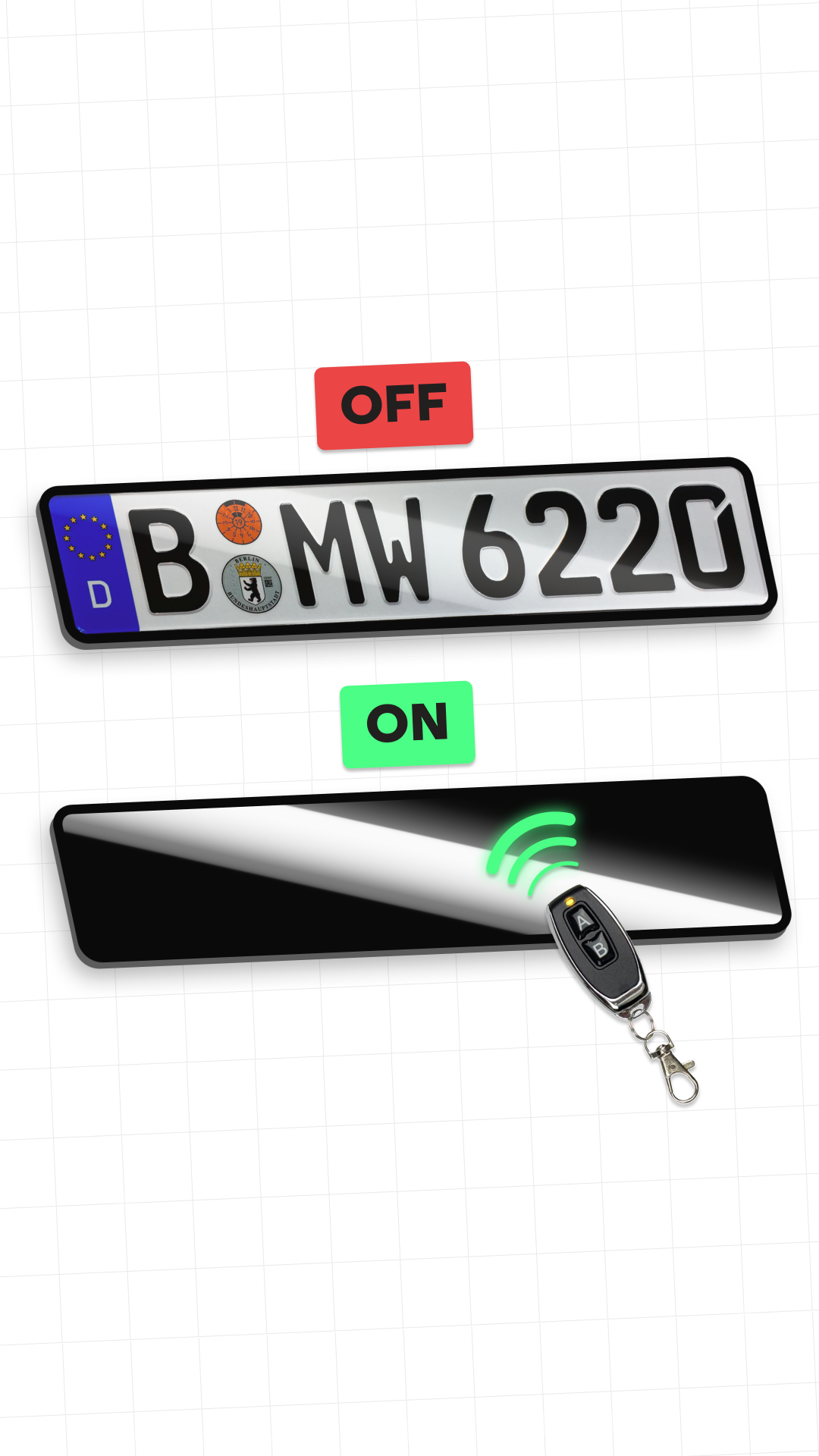 Alite Blackout License Plate Hider (EU)
