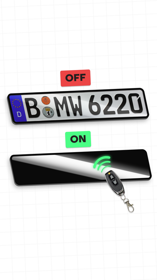 Alite Blackout License Plate Hider (EU)