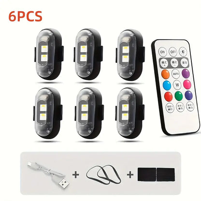 Wireless LED Strobe Lights with Remote Control